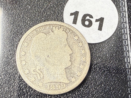 1899-S Barber Quarter