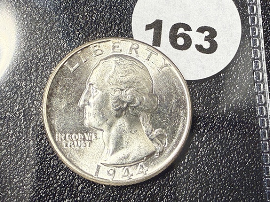 1944 Washington Quarter, BU