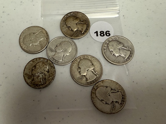 1932 (3) 35, 35-D, (2) 39 Washington Quarters