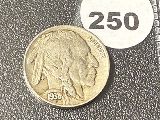 1938-D Buffalo Nickel