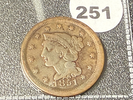 1851 Large Cent