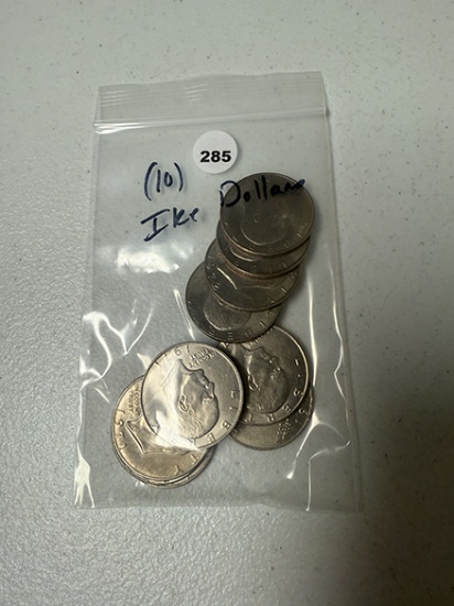 (10) Ike Dollars