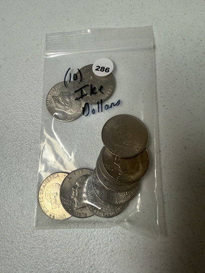 (10) Ike Dollars