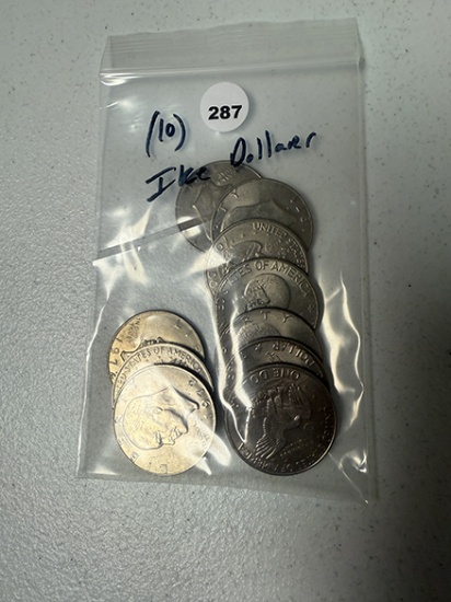 (10) Ike Dollars