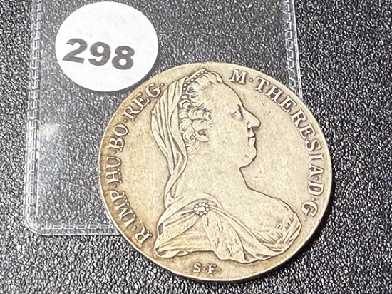 1780 S.F. Austria M. Theresia Coin