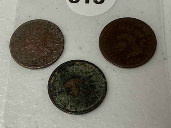 1871, 74, 79 Indian Cent