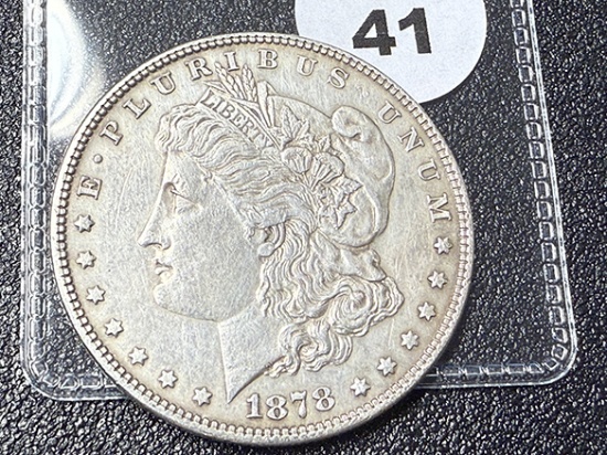 1878 Morgan Dollar, AU