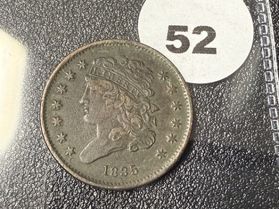 1835 Half Cent