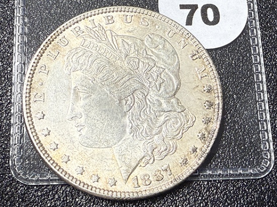 1887 Morgan Dollar