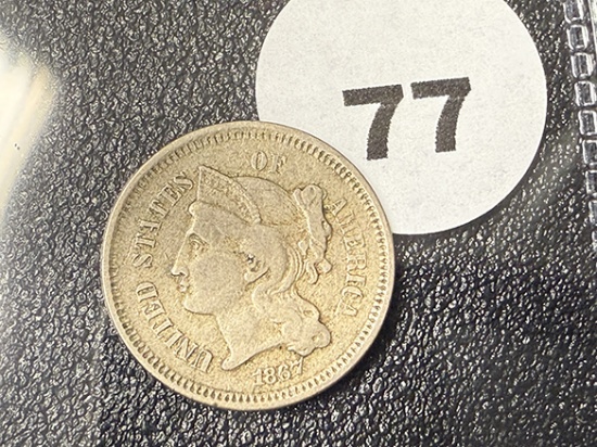 1867 Three Cent Piece