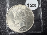 1923 Peace Dollar, BU