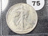 1945-D Walking Liberty Half Dollar