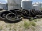 Large Lot of 5 Partial Rolls of 12 in. Tile Pipe, (NO Loading Assistance)
