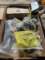 (10) H215004 JD Straw Chopper Blades, (6) AH171884 Auger Finger Supports