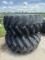 Lot of (2) 28L-26 on 25 in. 8 Bolt Rims