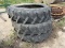 Lot of (3) 12.4-38 Tires