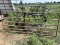 Bale Ring & 10 ft. Pipe Gate, Damaged