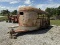 Older 16 ft. Bumper Hitch Livestock Trailer, NO Title, Sells w/ Misc. Tile Pipe, etc.