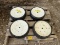 Lot of (4) Buco OEM Press Wheels