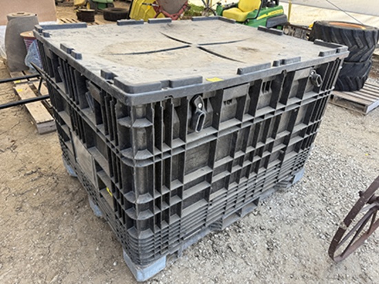 Buckhorn Hopper Bottom Seed Container