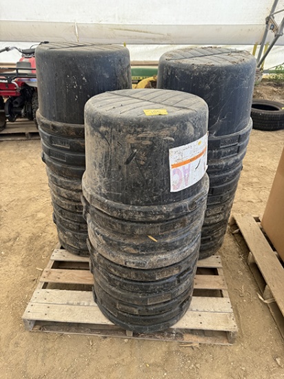 Lot of (34) Tubs