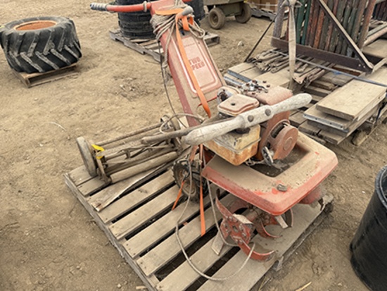 Gibson Tiller & Push Reel Mower, Condition Unknown