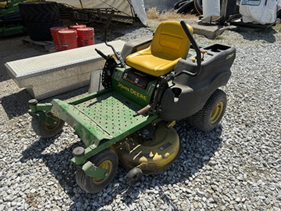 JD EZ Trak Lawn Mower, 42 in. Cut, Non Running, Unknown Condition