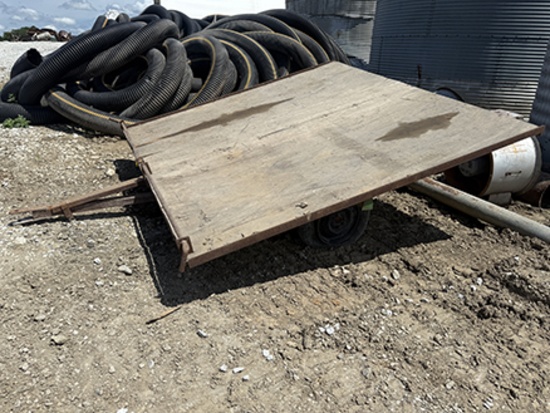 H.M. 8 X 8ft. Deck over Trailer, NO Title
