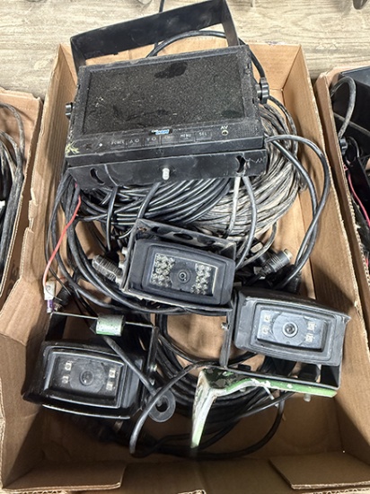Cab Cam 7 in. LCD Color Monitor and (3) Cameras