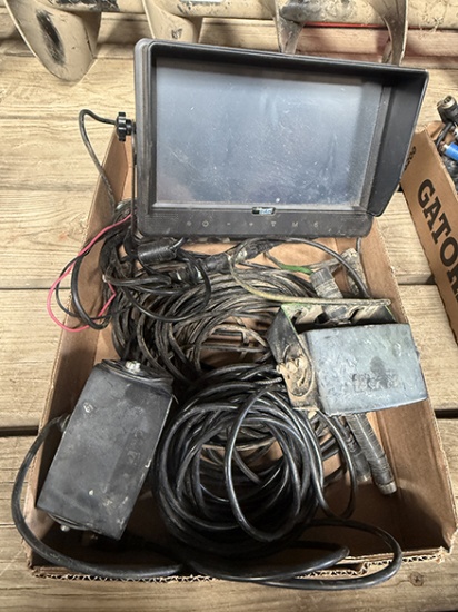 Cab Cam 9 in. LCD Color Monitor and (2) Cameras