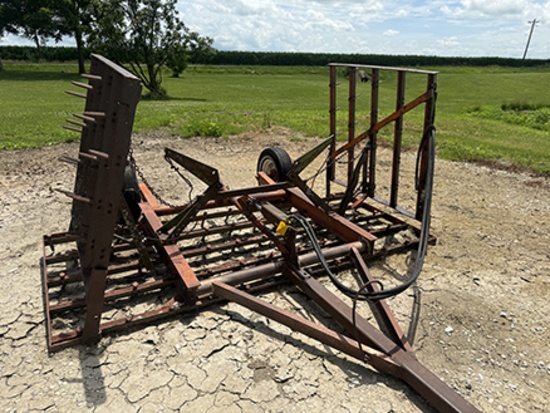 Harrow Gator, 18 ft., Wingfold, Hyd. Lift, JD Cylinder