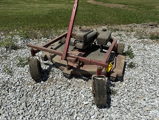 Swisher 60 in. Finish Mower, Pull Type, Gas Power, Non Running, Unknown Condition