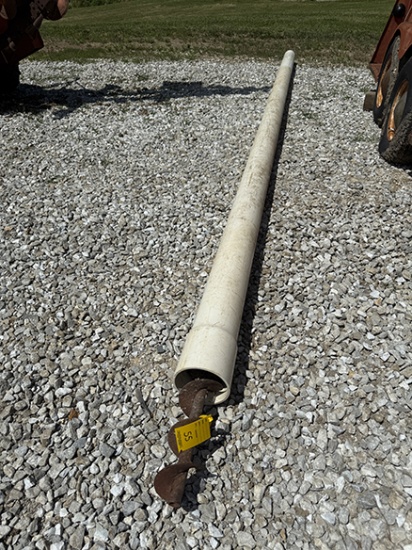 (1) 6 in. X 20 ft. Pipe and 5 in. Auger