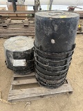 Lot of (12) Tubs