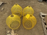 Lot of (4) Agri Drain 12 in. Bar Guards