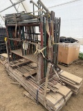 Lot of (7) Sections of Scaffolding w/ Walk Boards