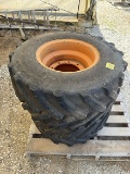 (2) Foam Filled 31 X 15.5-15NHS Ditch Witch Tires and Rims