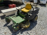 JD EZ Trak Lawn Mower, 42 in. Cut, Non Running, Unknown Condition