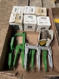 JD Guards, (4) Boxes H207929, (1) Box H207930, Partial AH213837 Knives