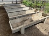 (5 X $) 8 ft. Cement Bunks