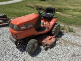 Kubota TG1860 Diesel Lawn Tractor, 56 in. Cut, Reads 1132 Hours, Non Running, Unknown Condition