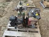 (2) Gas Power Dempster Pumps, Motors have good Compression