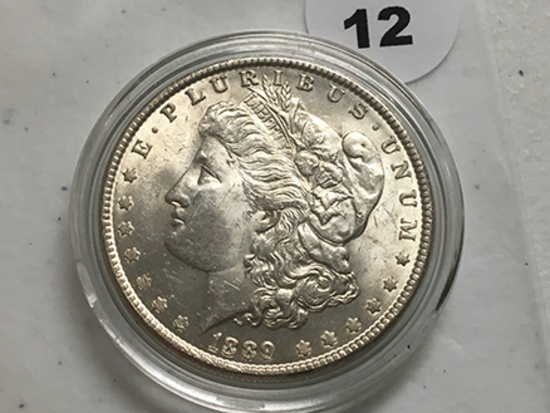 1889 Morgan Dollar, UNC