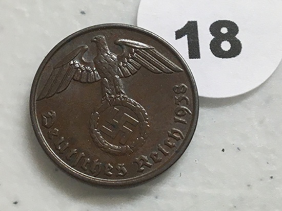 1938-J Germany 3rd Reich, AU