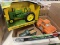 JD Model A Ertl Tractor & 2 Trucks