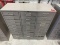 Tennsco 31 In. X 33 in.  Tall, 30 Drawer Cabinet