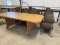 Custom Made Roll Around Table & Custom Made 8 Roll Around Seats