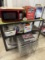 4 ft. Shelf, Microwave, Cutting Board & Misc.