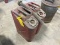 (2) Metal Gas Cans