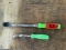 Snap-On 11 in. 3/8in. Drive & 7 in. 3/8 in. Drive Ratchets